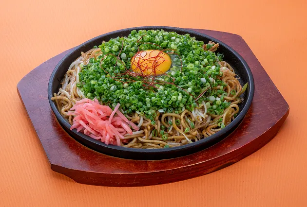 ねぎ玉焼きそば